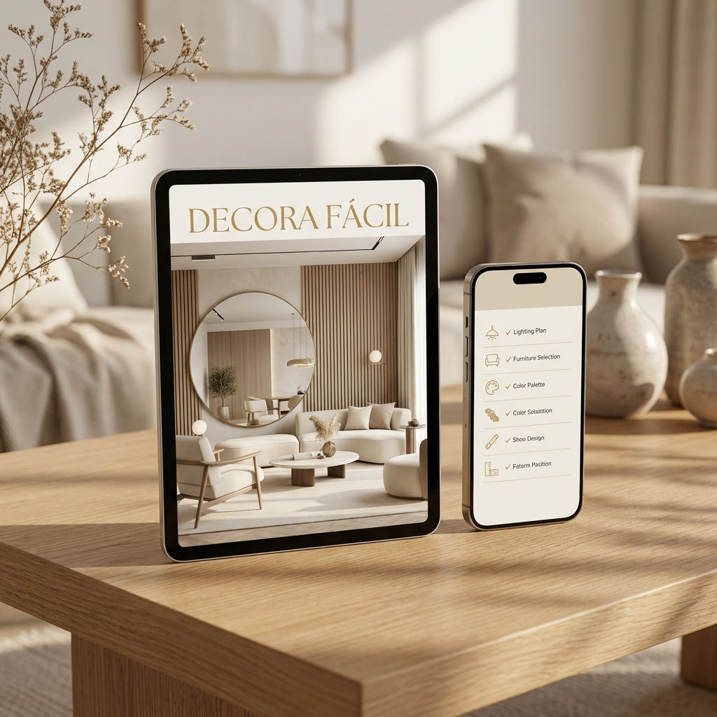 DECORA FÁCIL: Soluciones Prácticas con Plantillas y Consejos